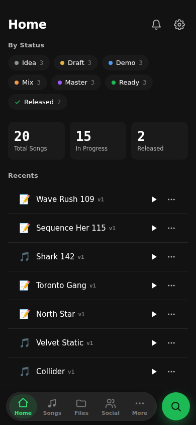 Music Creator v4 on staging